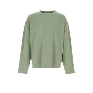 Dries Van Noten Men Green Cotton Hegland T-Sh